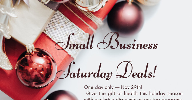Small Business Saturday!