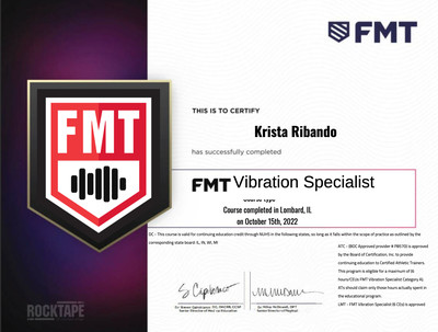 Link to: https://rocktape.com/pages/professional-education-fmt