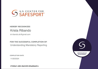 Link to: https://uscenterforsafesport.org/about/our-story/