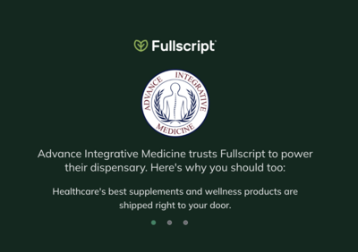 Link to: https://us.fullscript.com/welcome/aimcorp